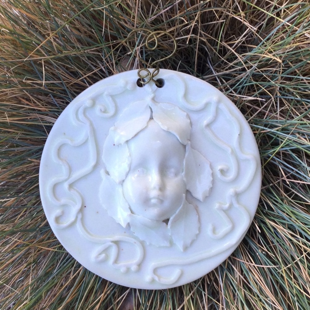 👶-Cherub Porcelain Tile…for Easter